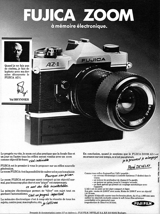 Publicité Fuji 1978