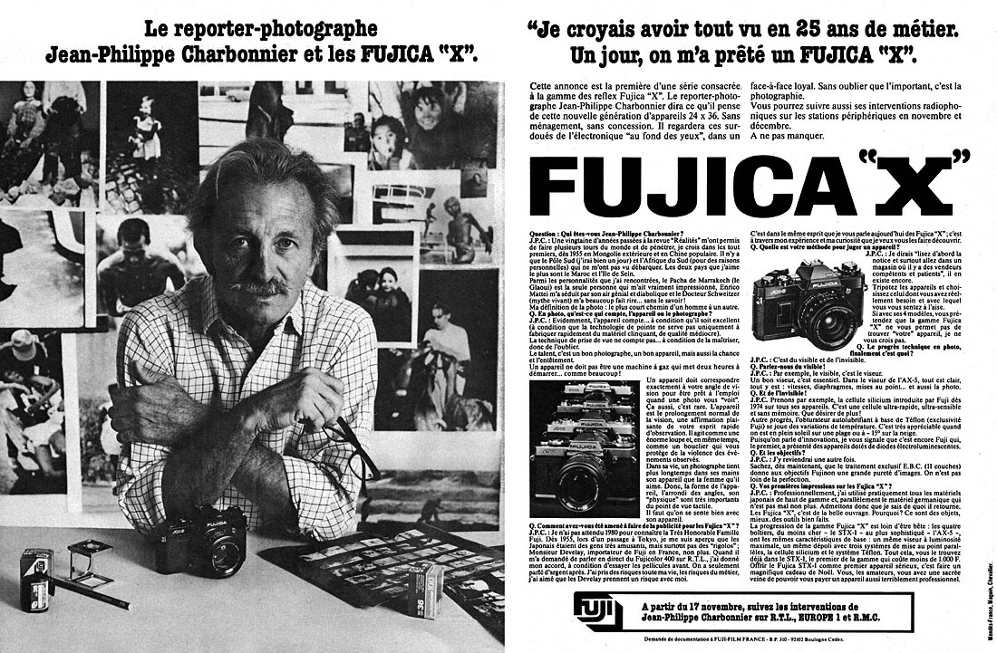 Publicité Fuji 1980