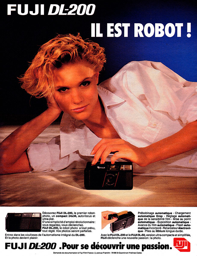 Publicité Fuji 1985