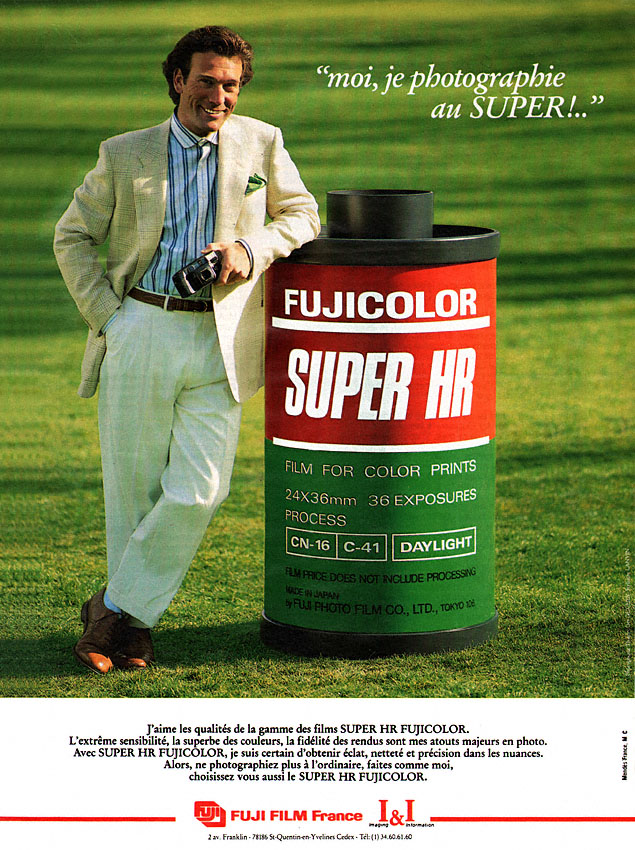 Publicité Fuji 1989