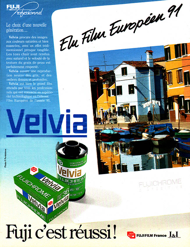 Publicité Fuji 1991