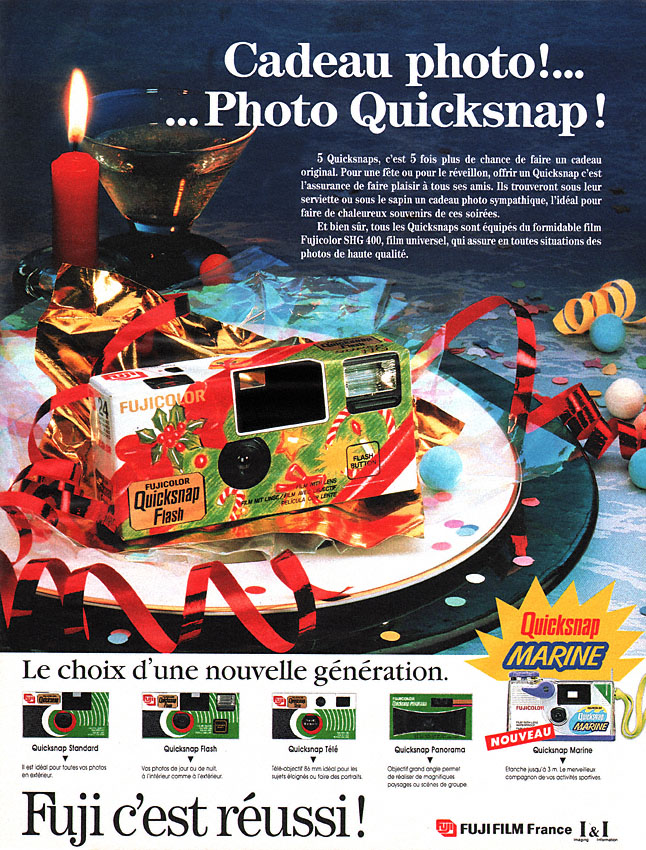Publicité Fuji 1991