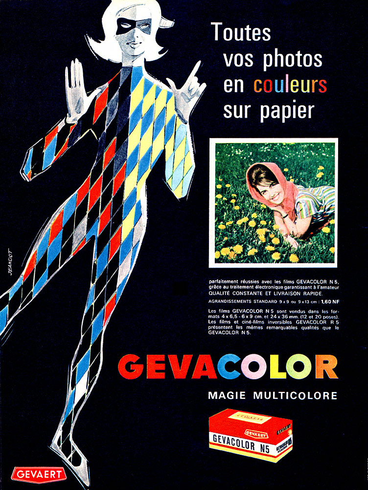 Publicité Gevaert 1961