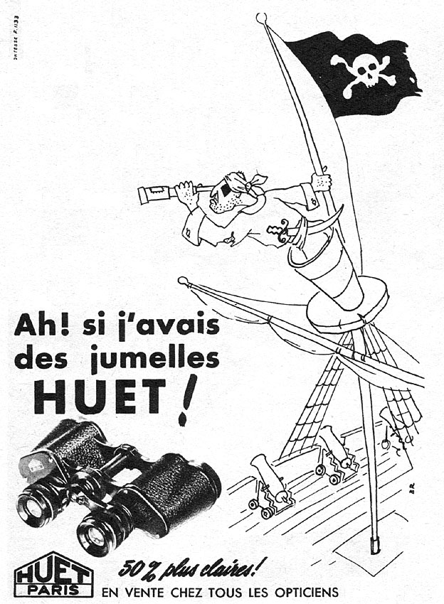 Publicité Huet 1951
