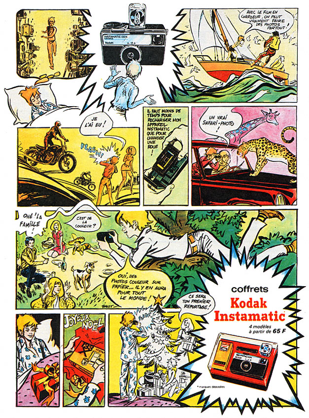 Publicité Kodak 1970