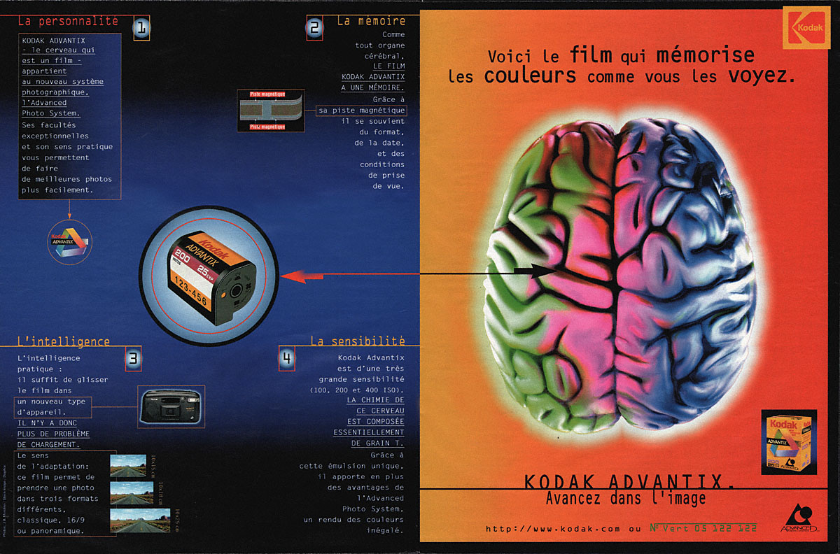 Publicité Kodak 1996