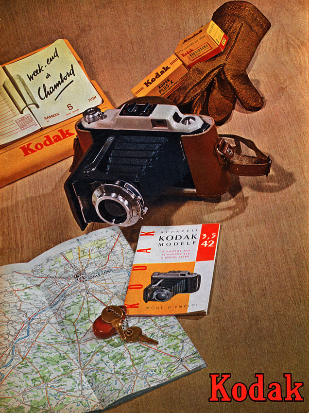 Publicité Kodak 1954