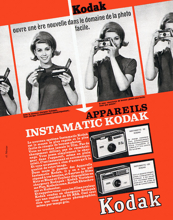 Publicité Kodak 1963