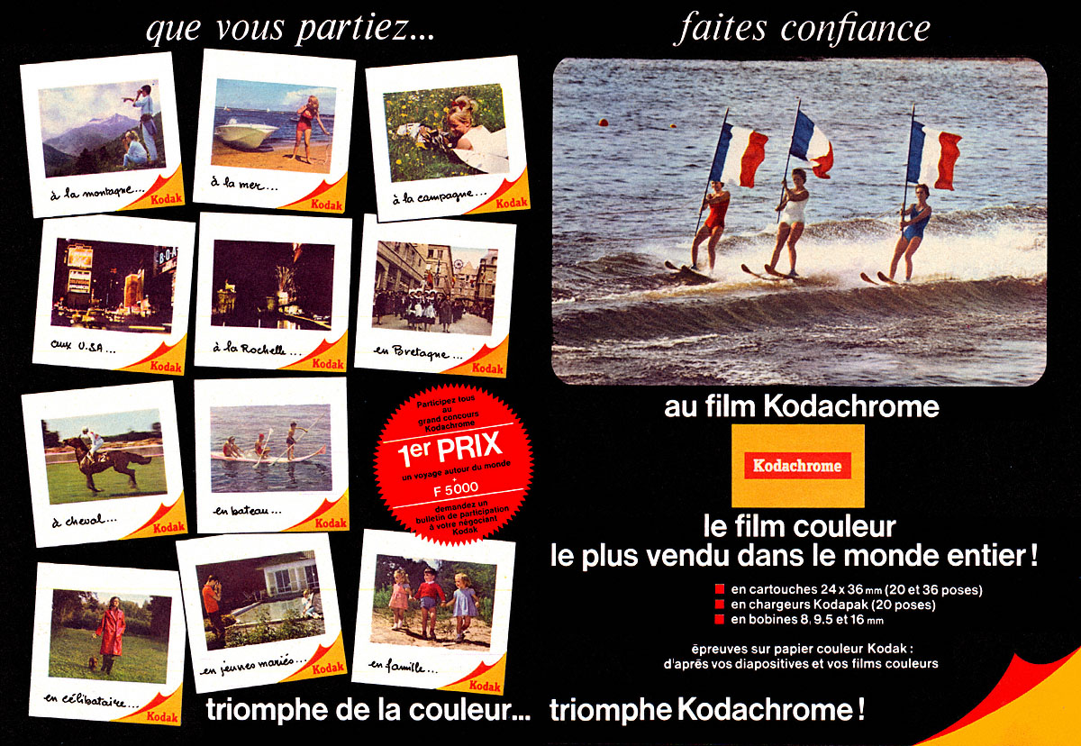 Publicit� Kodak 1965