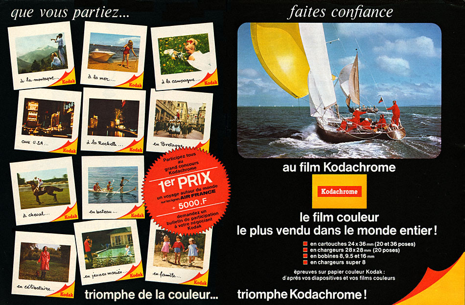 Publicité Kodak 1966
