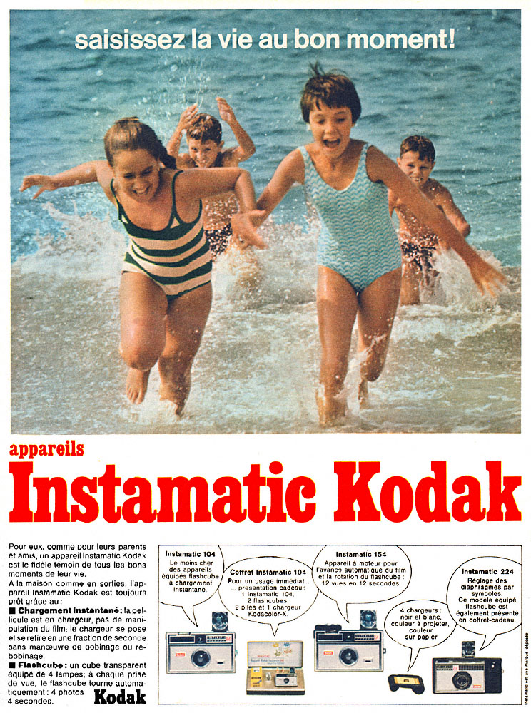 Publicit� Kodak 1967