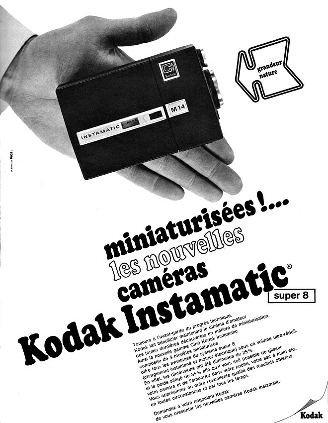 Publicité Kodak 1968