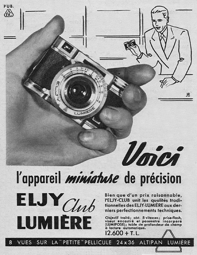Publicité Lumire 1952