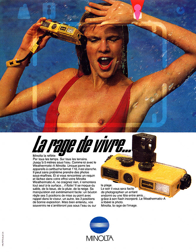 Publicité Minolta 1981