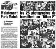 Publicité Nikon 1964