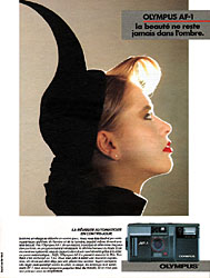 Publicit Olympus 1986