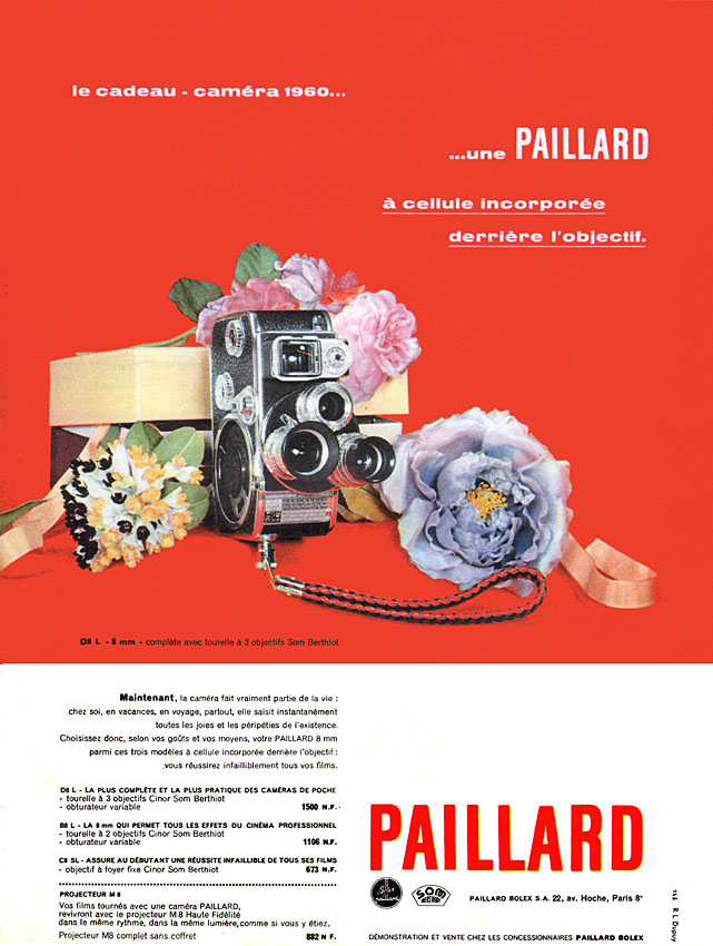 Publicité Paillard 1959