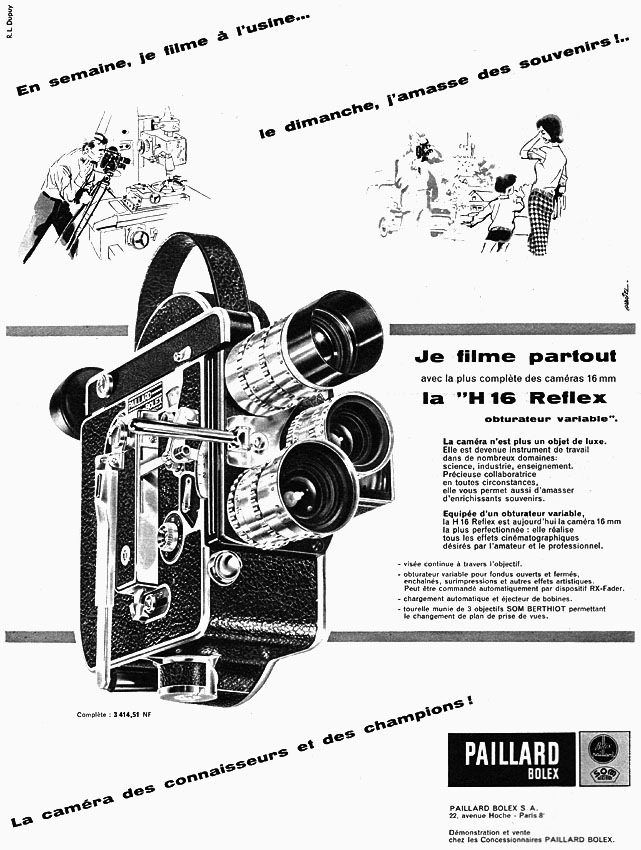 Publicité Paillard 1960