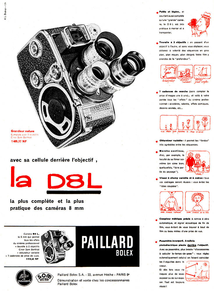 Publicité Paillard 1960