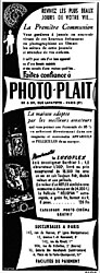 Marque Photo Plait 1953