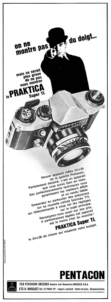 Publicit� Praktica 1969