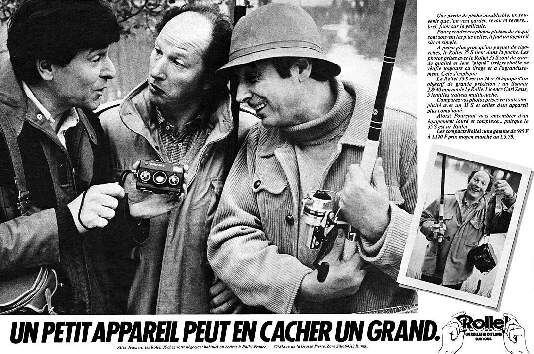 Publicité Rollei 1979