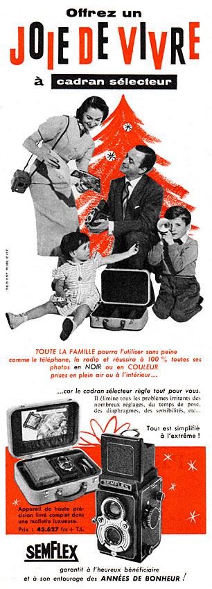 Publicité Semflex 1957