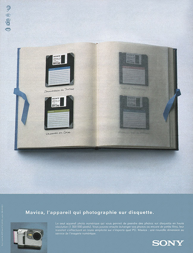 Publicité Sony 1999