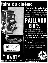 Publicit Tiranty 1956