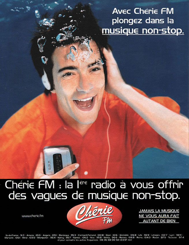 Publicité Cherie Fm 1999