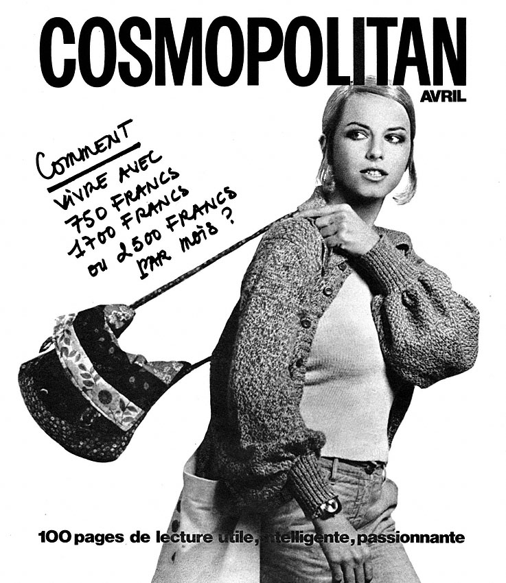 Publicité Cosmopolitan 1975