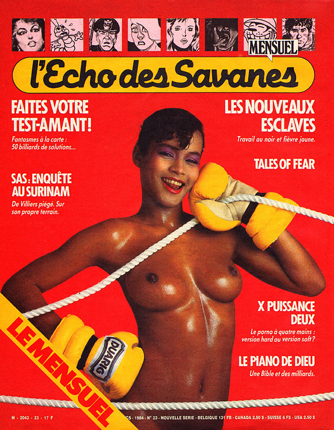 Publicité Echo des Savanes 1984