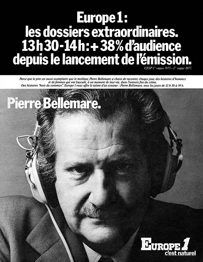 Publicité Europe 1 1977