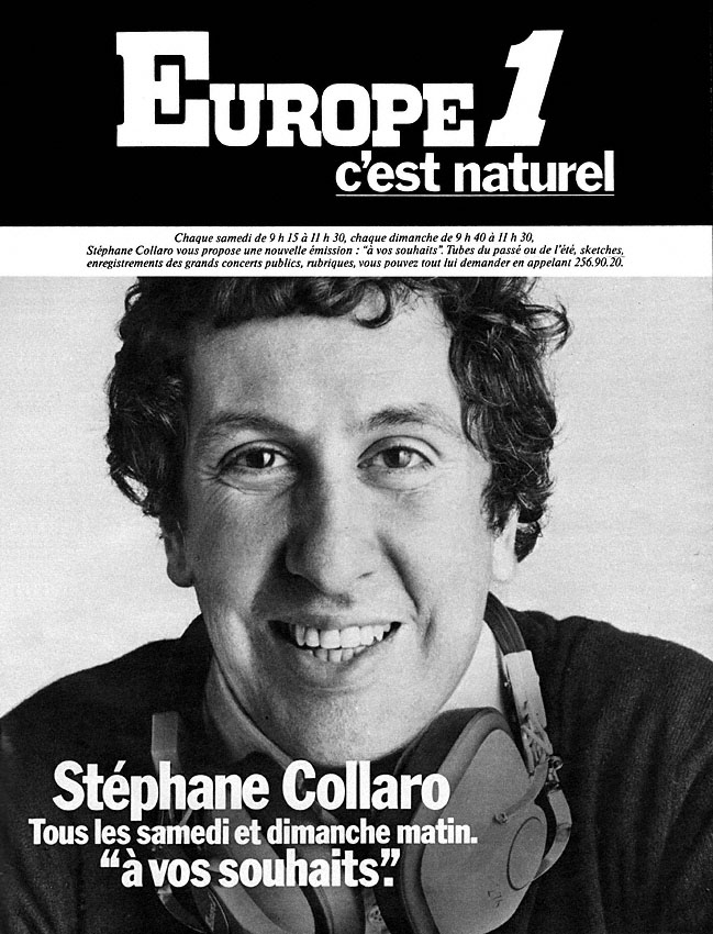 Publicité Europe 1 1978
