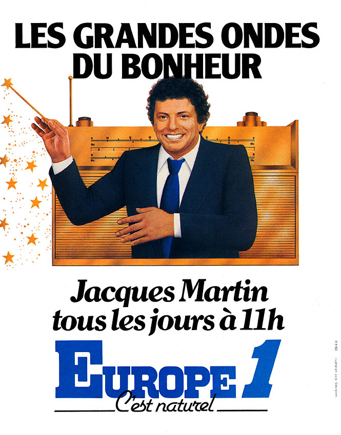 Publicité Europe 1 1979