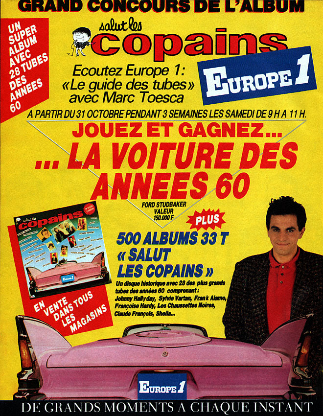 Publicité Europe 1 1987