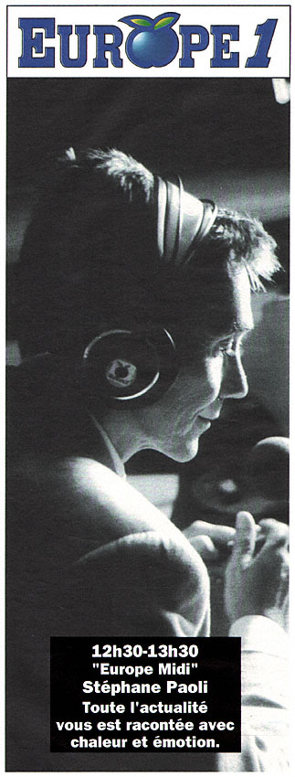 Publicité Europe 1 1993