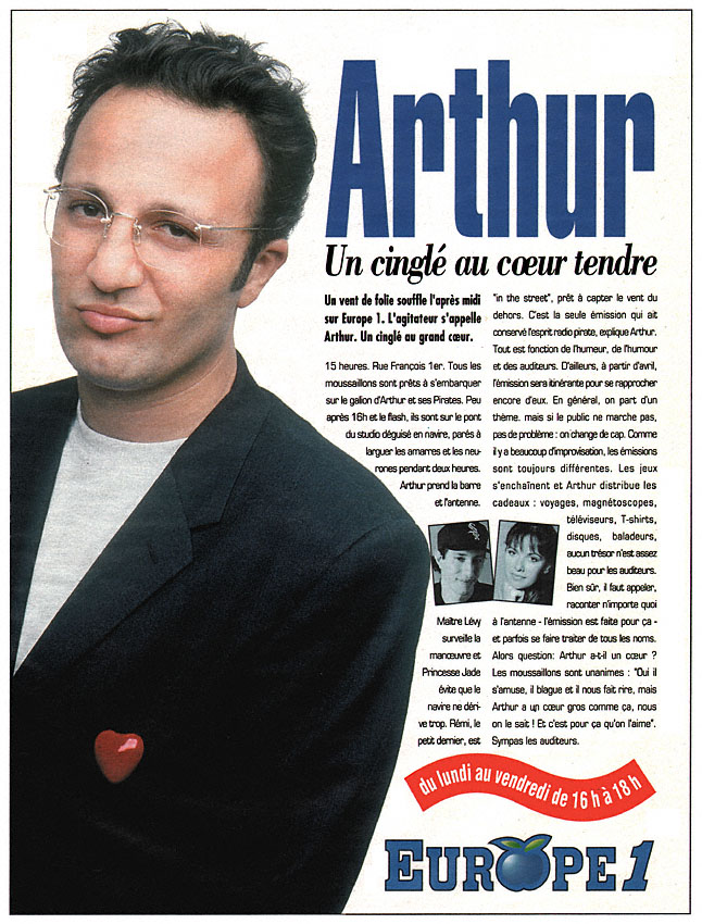 Publicité Europe 1 1994