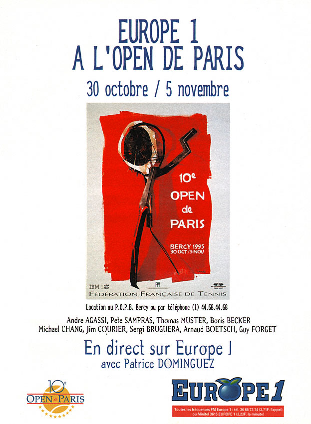 Publicité Europe 1 1995