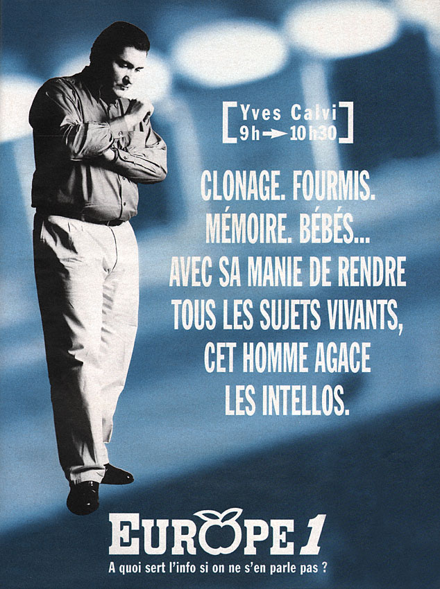 Publicité Europe 1 1997