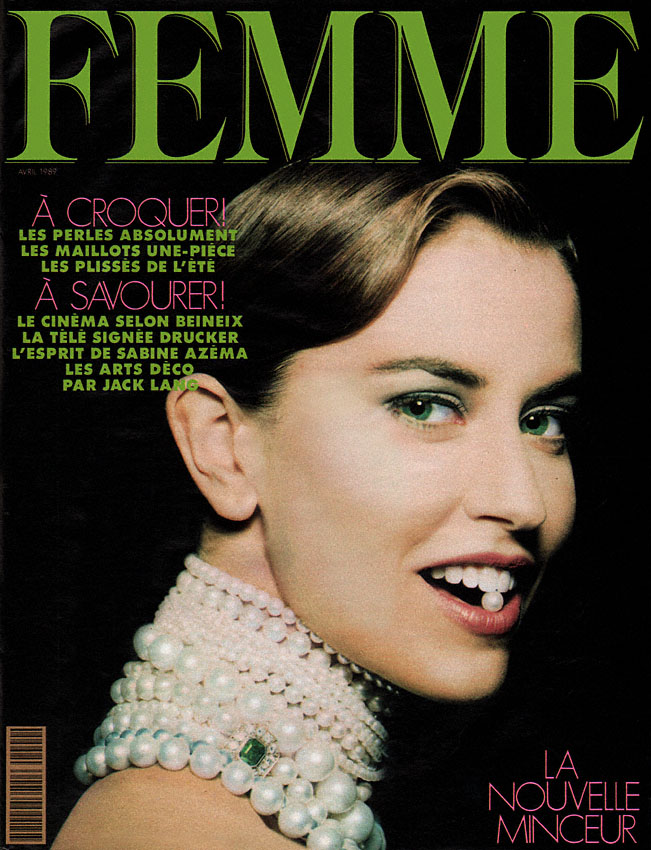 Publicité Femme 1989