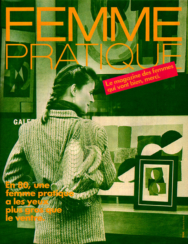 Publicité Femme Pratique 1980