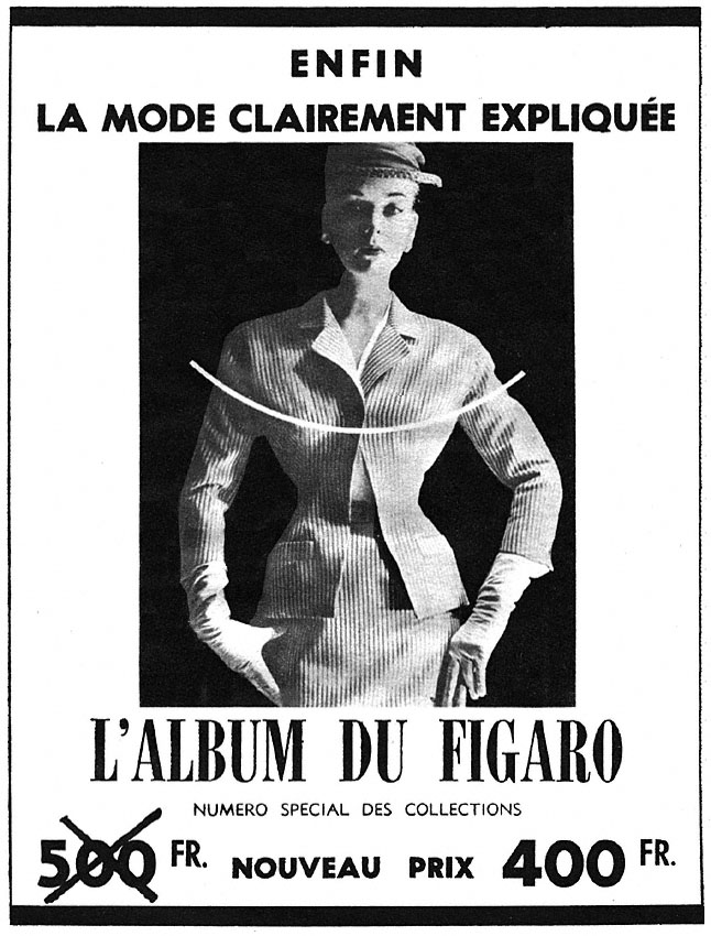 Publicité Le Figaro 1953