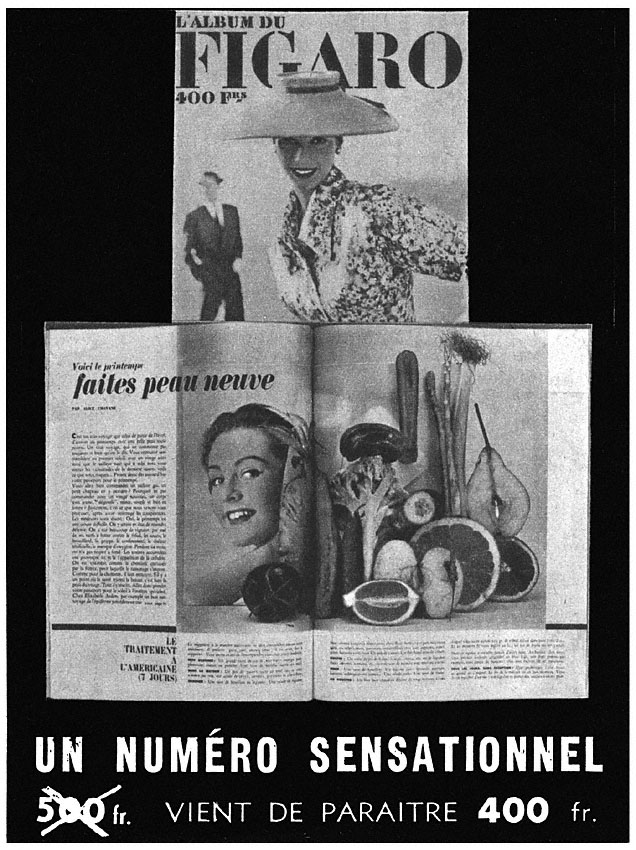 Publicité Le Figaro 1953