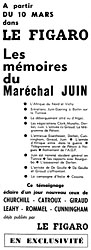 Publicit Le Figaro 1959