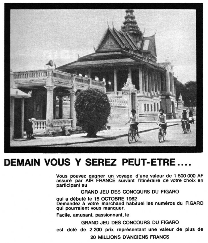 Publicité Le Figaro 1962