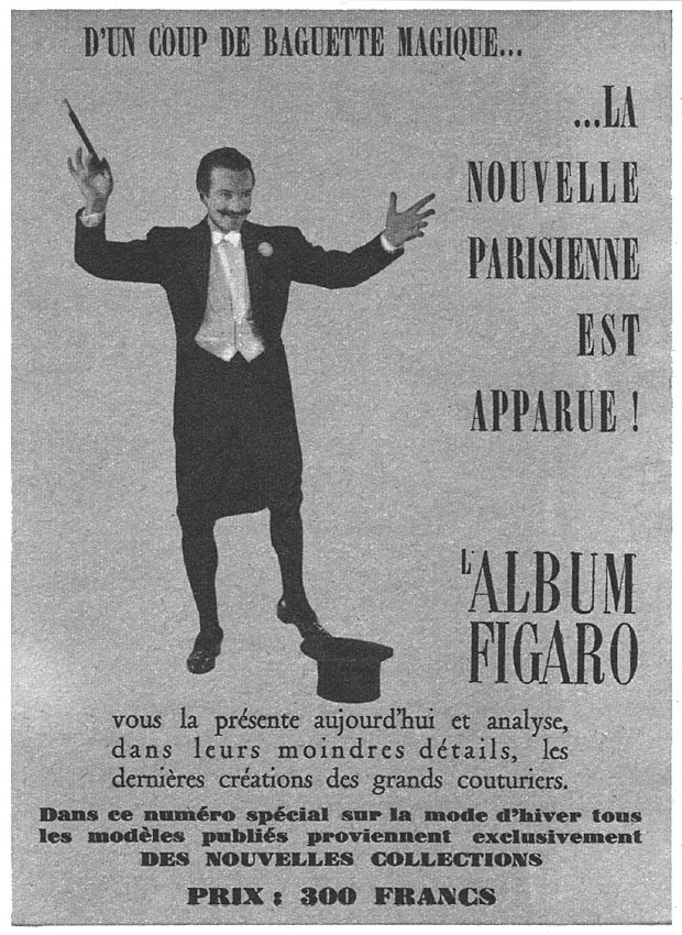 Publicité Le Figaro 1950