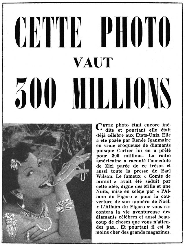 Publicité Le Figaro 1950
