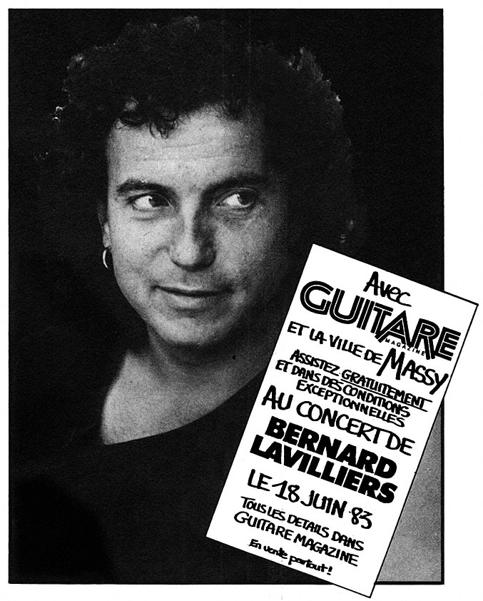 Publicité Guitare 1983