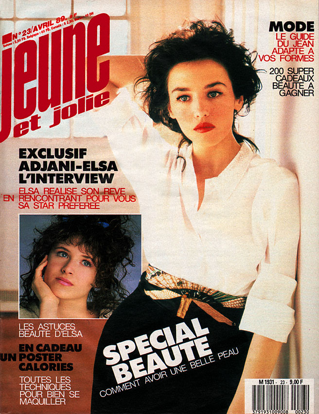 Publicité Jeune et Jolie 1989